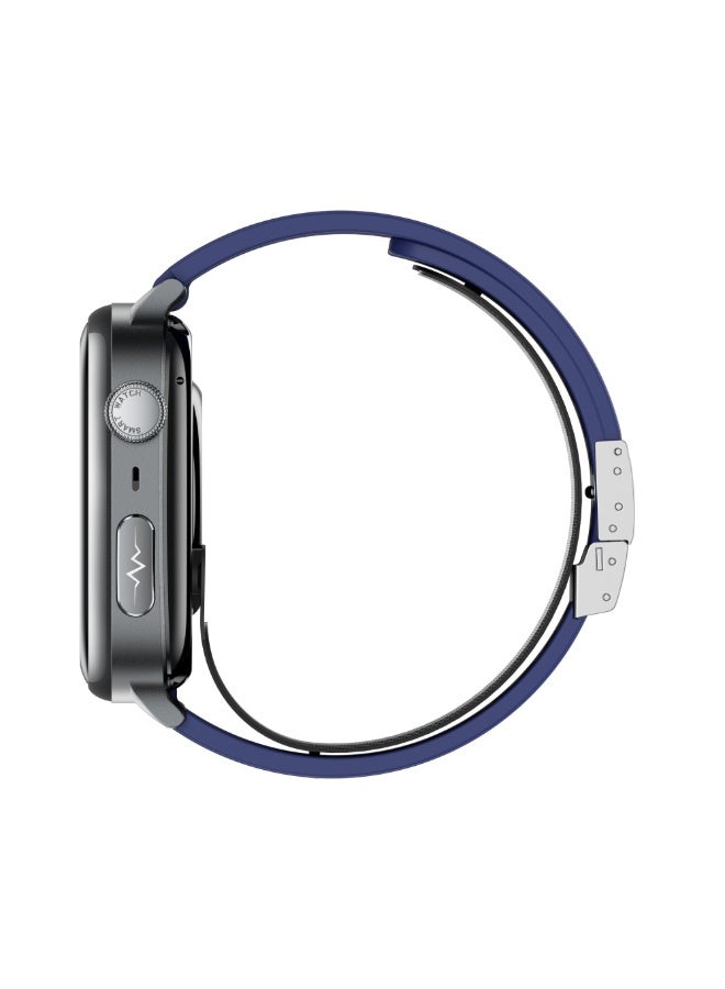 Domars Smart Watch for Women Men,Sports Modes Smartwatch with 2.06" HD Touchsreen, with Real-Time Monitoring of Heart Rate, Blood Oxygen, Body Temperature, Blood Pressure, Sleep Auality and Stress Levels.Bluetooth Call & Music Control Fitness Watch for iPhone/Android (Blue) - Image 5